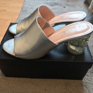 Nanette Lepore Iris Block Heel Mule